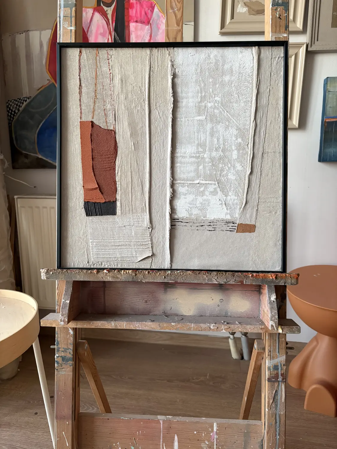 Работа Юлии Третьяковой. 45 × 45 см. Архив.